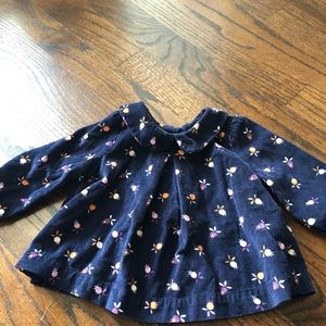 Baby Gap blue top 3-6 month